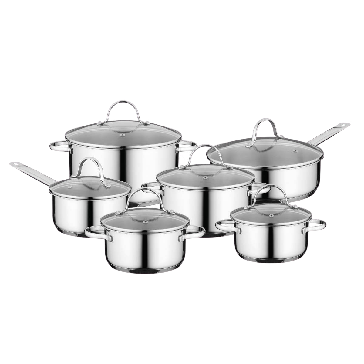 BergHOFF Puodų rinkinys Comfort 1100240, 12 dalių