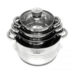 ZILNER 8 dalių puodų rinkinys ZL-8071