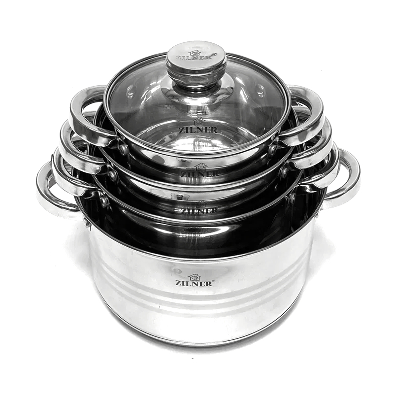 ZILNER 8 dalių puodų rinkinys ZL-8071