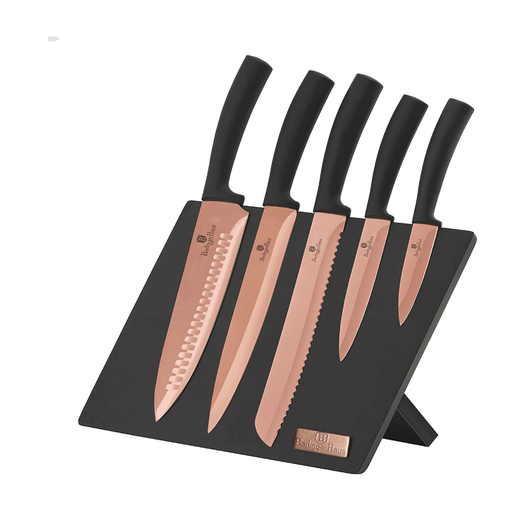 Berlinger Haus 6 dalių Rose Gold peilių rinkinys BH-2609