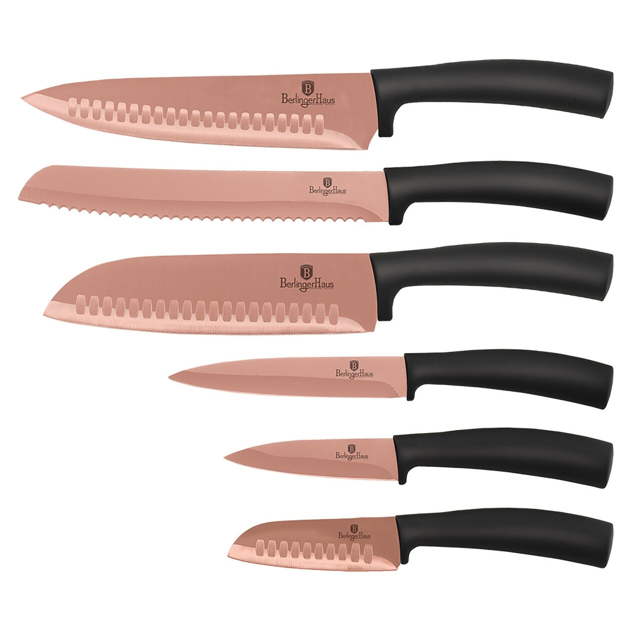 Berlinger Haus 6 dalių Rose Gold peilių rinkinys BH-2609 - Image 2