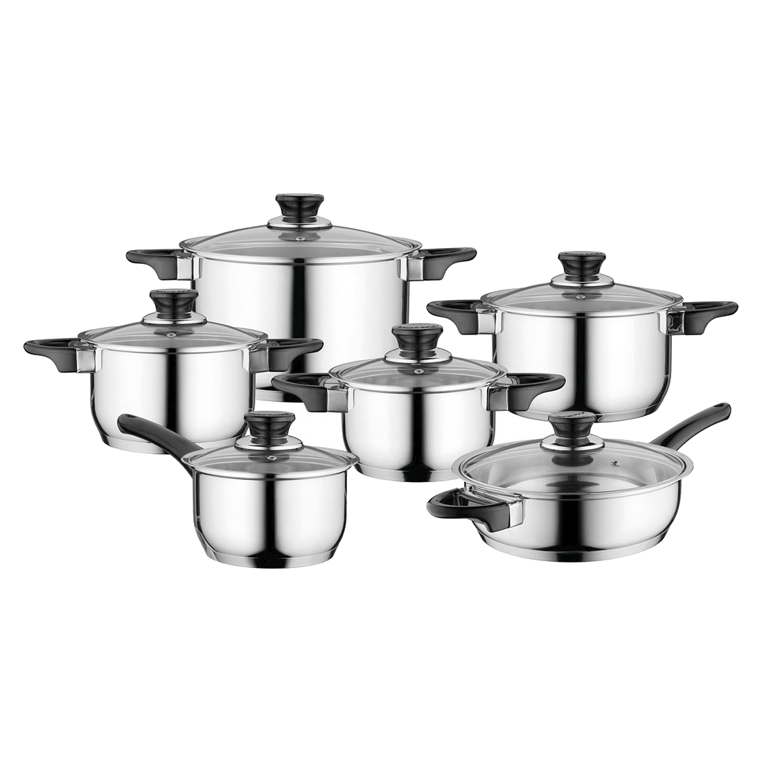 BergHOFF 12 dalių puodų rinkinys Gourmet 1100244