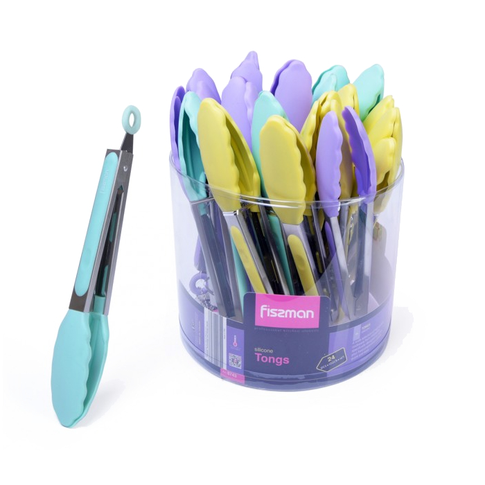 Fissman Silikoniės žnyplės 23 cm F-8743 - Image 2