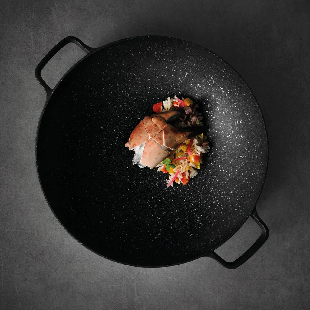 BergHOFF WOK keptuvė GEM su dangčiu 2307316, 32 cm