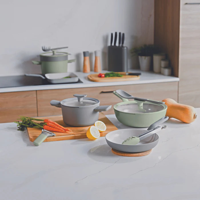 BergHOFF Keptuvė WOK Balance Sage 3950455, 28 cm - Image 3