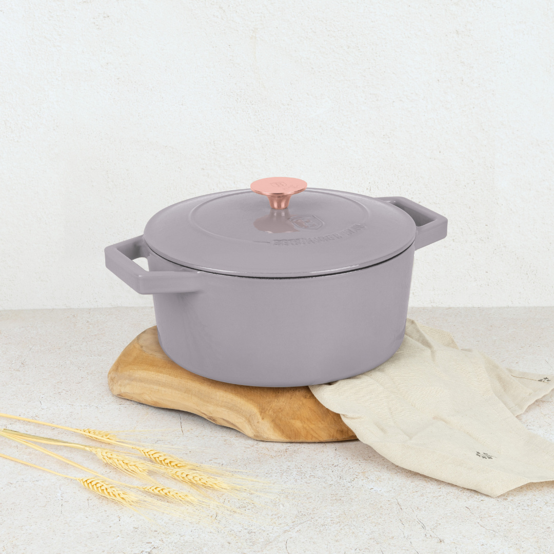 Berlinger Haus Ketaus puodas Taupe BH-6525, 4,35 L - Image 2