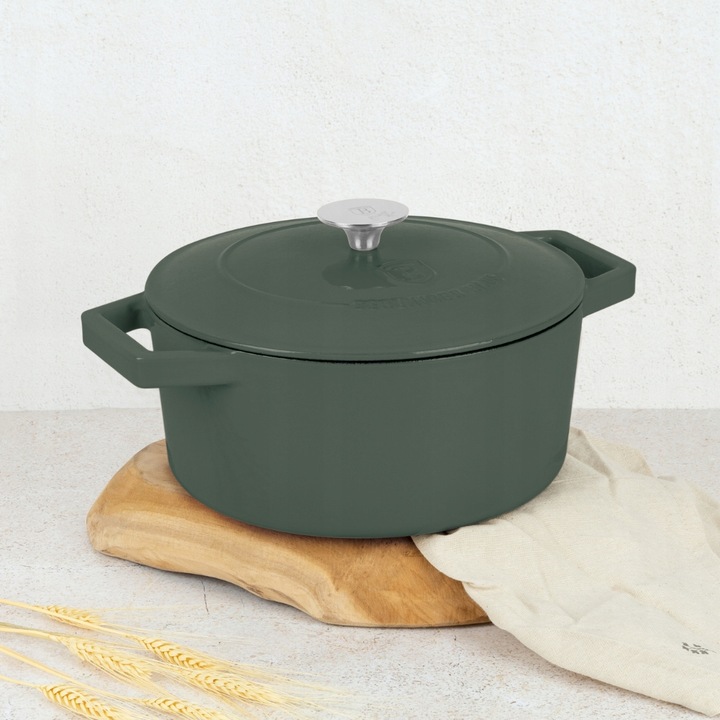 Berlinger Haus Ketaus puodas Matte Green BH-6544, 4,35 L - Image 2