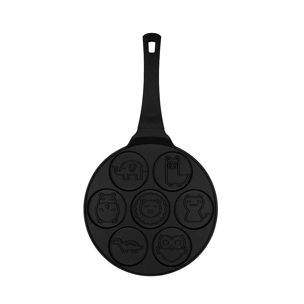 Berlinger Haus Blynų keptuvė 7 blyneliams su gyvūnais BH-7799, 26 cm - Image 3