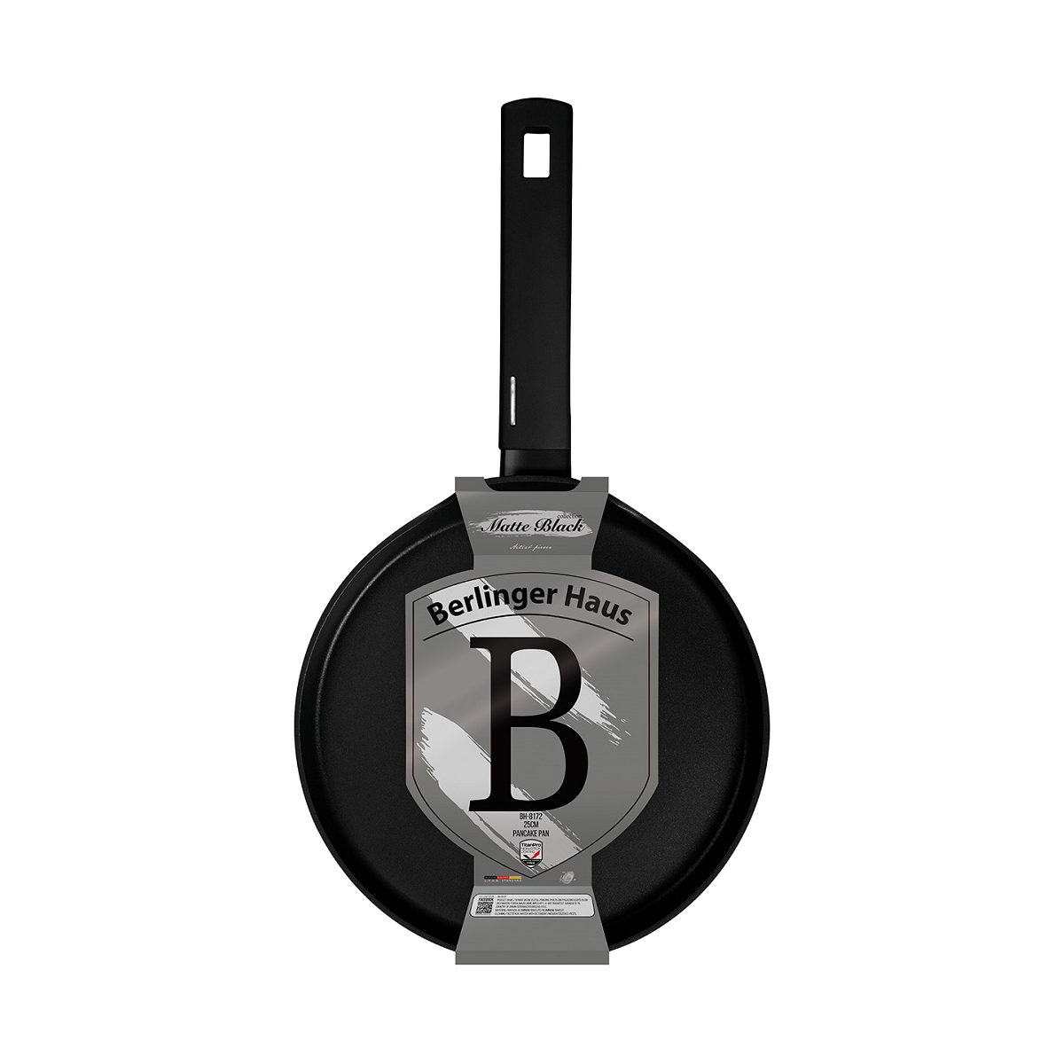 Berlinger Haus Keptuvė blynams Matte Black, 25 cm - Image 2