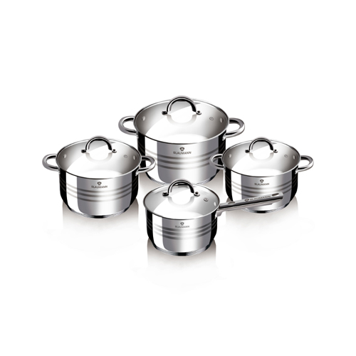Blaumann 8 dalių puodų rinkinys Gourmet Line BL-3115