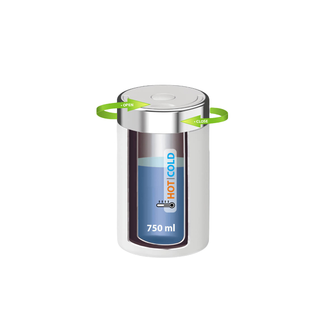 Maestro Maisto termosas MR-1649-75W, 750ml - Image 2