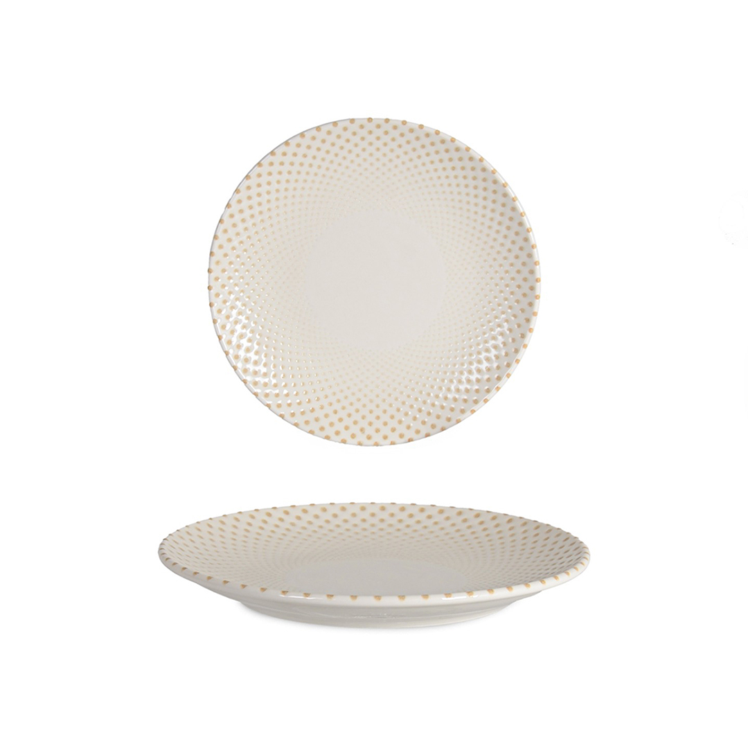 Rinart Porcelianinė lėkštė Punto VLC19DZ-PUNT 19cm