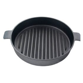 Fissman Apvali ketaus keptuvė grill 4072, 26cm