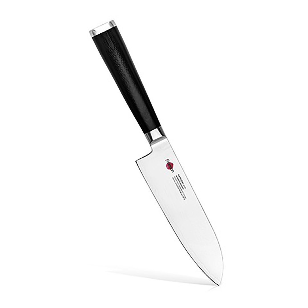 Fissman Damasko plieno santoku peilis KENSEI MUSASHI 2573, 14сm