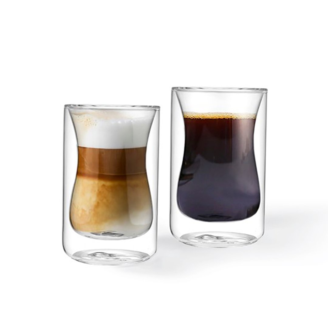 Fissman Stiklinių su dvigubomis sienelėmis rinkinys IRISH 6444, 200ml