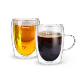 Fissman Stiklinių su dvigubomis sienelėmis rinkinys RAF 6443, 300ml