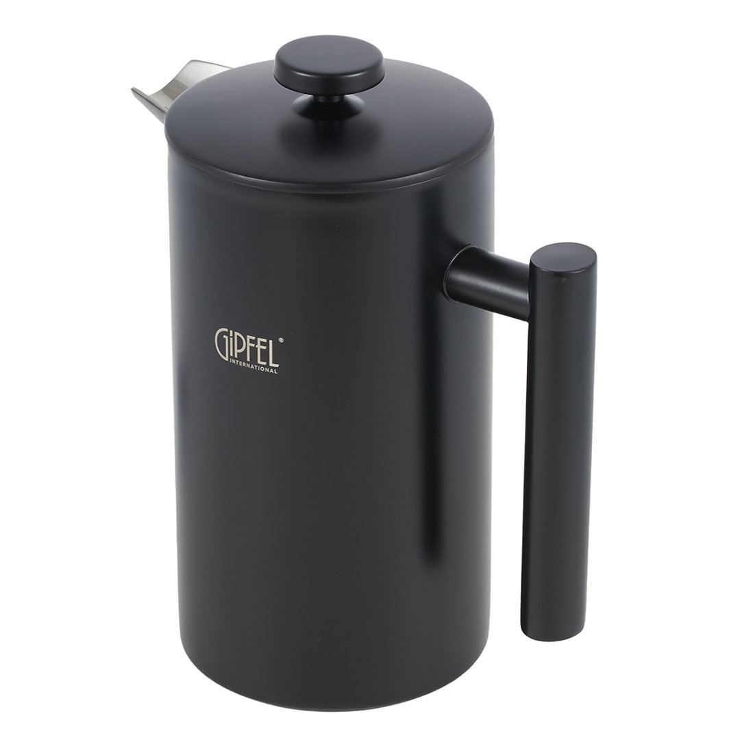 GIPFEL Kavinukas su stūmokliu Deluxe Black 52423, 1000ml