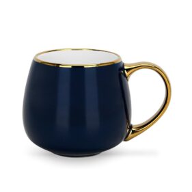 Fissman Porcelianinis puodelis Dark Blue 19199, 400ml