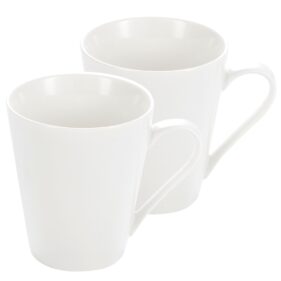 GIPFEL Porcelianinų puodelių rinkinys Blanche 51034, 300ml 2 vnt.