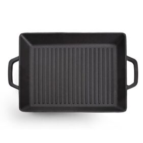Fissman Stačiakampė ketaus keptuvė grill 4136