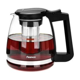Fissman Stiklinis arbatinukas su plieniniu filtru 6463, 1600ml