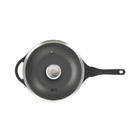 GIPFEL Wok keptuvė RICHMOND su stikliniu dangčiu 0146, 32cm